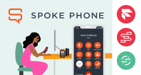 Spoke Phone - Cloud Phone System for Twilio listing banner