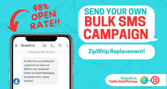 1-Stop ZipWhip Replacement for Bulk SMS Campaigns