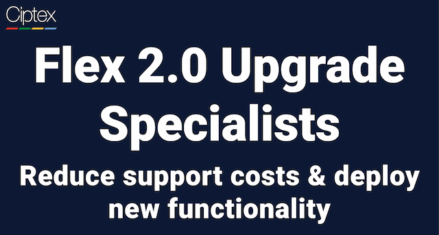 1. Flex 2.0 Upgrades listing banner